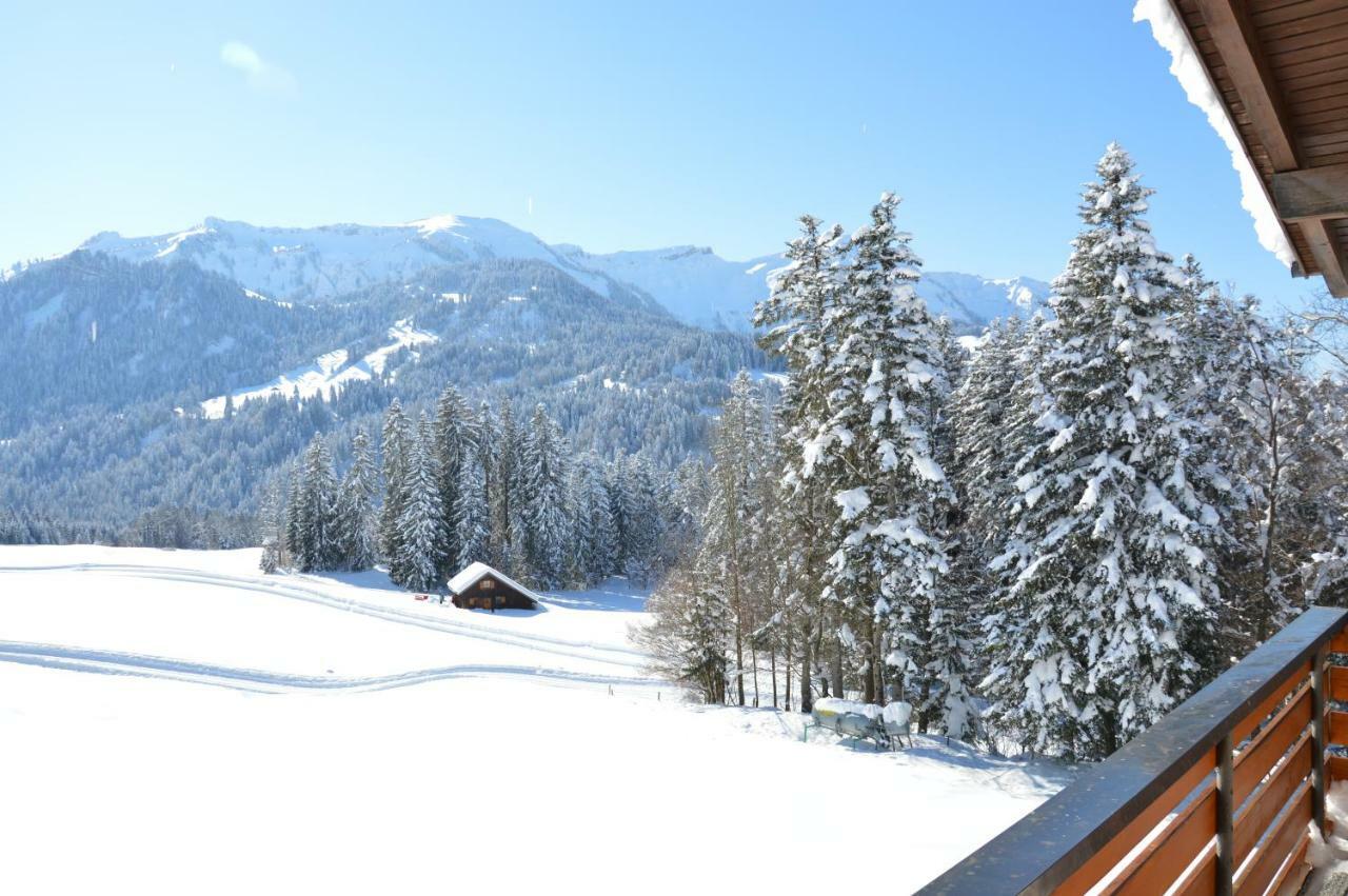 Appartamento Haus Kipfen Sibratsgfäll Esterno foto